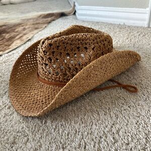 straw cowboy hat